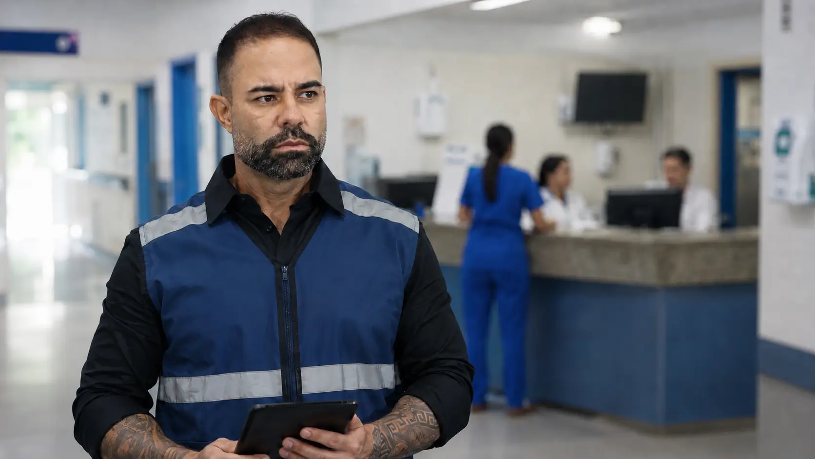 Filippe Poubel em fiscalização